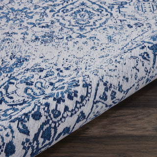 The Rug Corner Nourison Home Damask DAS06 IVNAV Area Rugs  