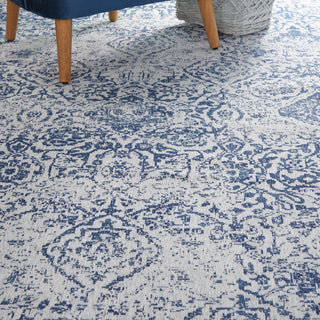The Rug Corner Nourison Home Damask DAS06 IVNAV Area Rugs  
