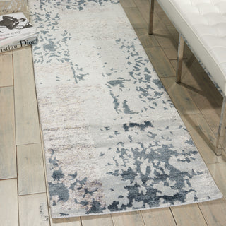 Nourison Home - Silk Shadows Silver/Grey Area Rug SHA16