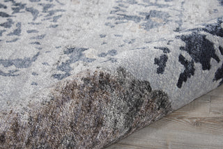 Nourison Home - Silk Shadows Silver/Grey Area Rug SHA16
