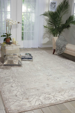 The Rug Corner Nourison Home Nourison Home - Aldora Silver Area Rug ALD01  