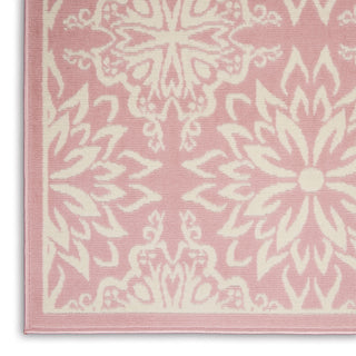 The Rug Corner Nourison Home Nourison Home - Jubilant Ivory/Pink Area Rug JUB06  