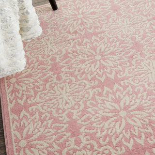 The Rug Corner Nourison Home Nourison Home - Jubilant Ivory/Pink Area Rug JUB06  