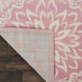 The Rug Corner Nourison Home Nourison Home - Jubilant Ivory/Pink Area Rug JUB06  