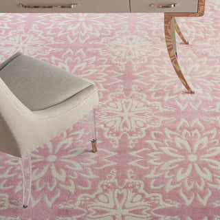 The Rug Corner Nourison Home Nourison Home - Jubilant Ivory/Pink Area Rug JUB06  