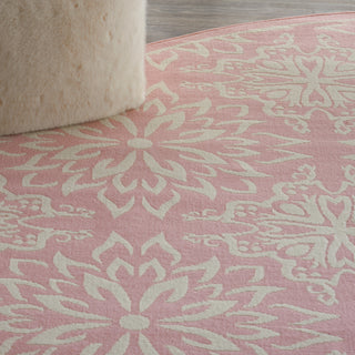 The Rug Corner Nourison Home Nourison Home - Jubilant Ivory/Pink Area Rug JUB06  