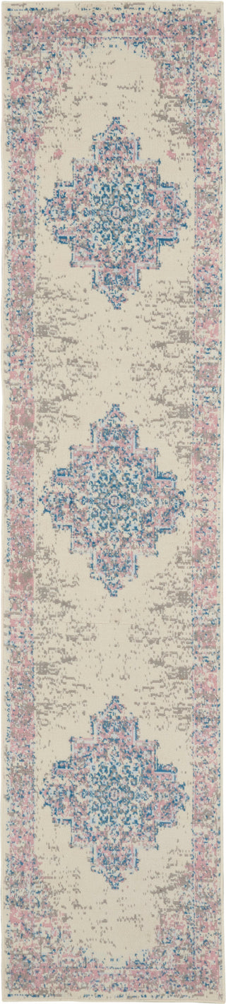 The Rug Corner Nourison Home Grafix GRF14 IVPNK Area Rugs  