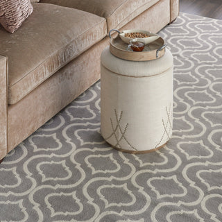 The Rug Corner Nourison Home Jubilant JUB19 GREY Area Rugs  
