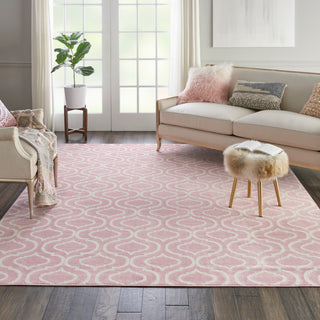 The Rug Corner Nourison Home Jubilant JUB19 PINK Area Rugs  
