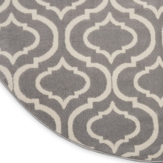 The Rug Corner Nourison Home Jubilant JUB19 GREY Area Rugs  