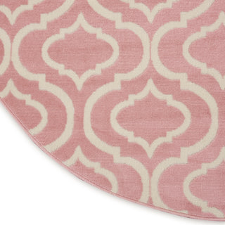 The Rug Corner Nourison Home Jubilant JUB19 PINK Area Rugs  