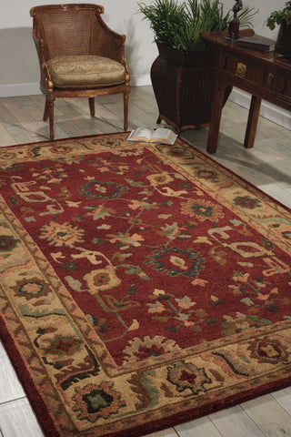 Nourison Home - Tahoe Red Area Rug TA08