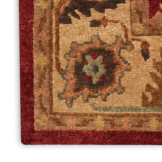 Nourison Home - Tahoe Red Area Rug TA08