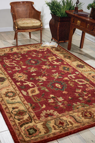 Nourison Home - Tahoe Red Area Rug TA08