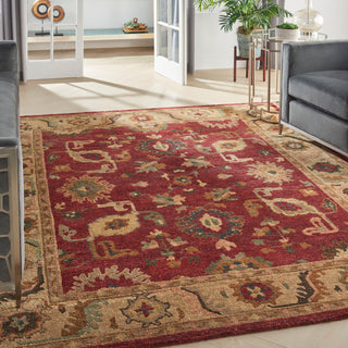 Nourison Home - Tahoe Red Area Rug TA08