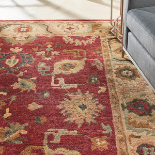 Nourison Home - Tahoe Red Area Rug TA08