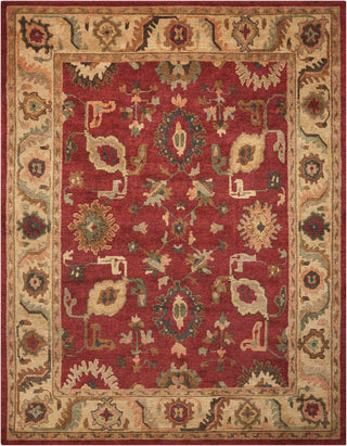 Nourison Home - Tahoe Red Area Rug TA08