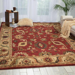 Nourison Home - Tahoe Red Area Rug TA08
