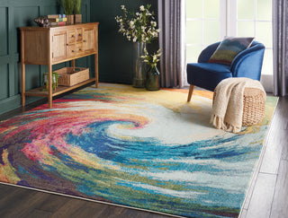 The Rug Corner Nourison Home Celestial CES07 WAVE Area Rugs  
