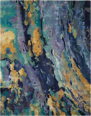 Nourison Home - Prismatic Silver/Blue Area Rug PRS09