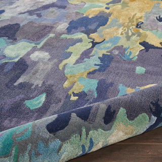Nourison Home - Prismatic Silver/Blue Area Rug PRS09