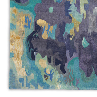 Nourison Home - Prismatic Silver/Blue Area Rug PRS09