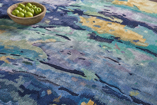 Nourison Home - Prismatic Silver/Blue Area Rug PRS09