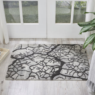 The Rug Corner Nourison Home Divine DIV01 CHARC Area Rugs  