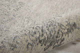 The Rug Corner Nourison Home Nourison Home - Silk Shadows Ivory/Silver Area Rug SHA14  