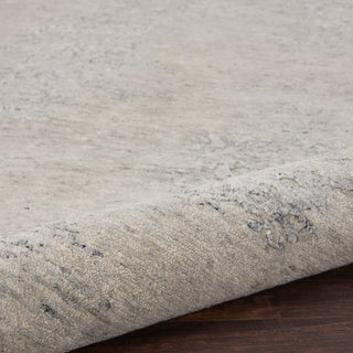 The Rug Corner Nourison Home Nourison Home - Silk Shadows Ivory/Silver Area Rug SHA14  