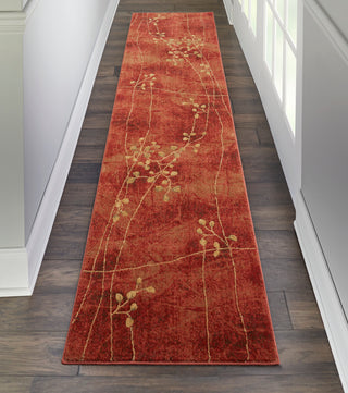 The Rug Corner Nourison Home Nourison Home - Somerset Flame Area Rug ST74  