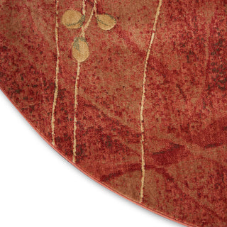 The Rug Corner Nourison Home Nourison Home - Somerset Flame Area Rug ST74  