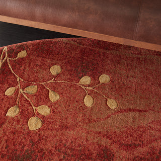 The Rug Corner Nourison Home Nourison Home - Somerset Flame Area Rug ST74  