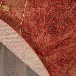 The Rug Corner Nourison Home Nourison Home - Somerset Flame Area Rug ST74  