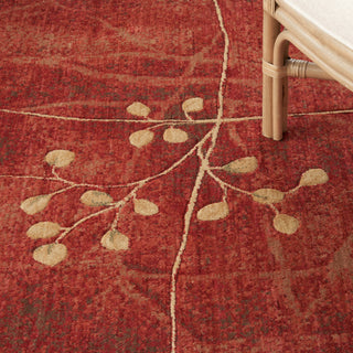 The Rug Corner Nourison Home Nourison Home - Somerset Flame Area Rug ST74  