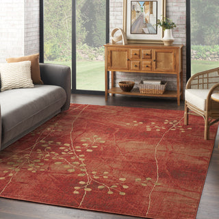 The Rug Corner Nourison Home Nourison Home - Somerset Flame Area Rug ST74  