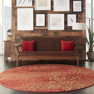 The Rug Corner Nourison Home Nourison Home - Somerset Flame Area Rug ST74  