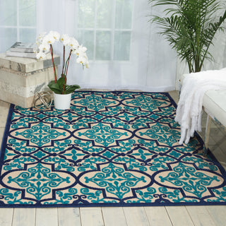 Nourison Home - Aloha Navy Area Rug ALH14