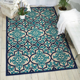 Nourison Home - Aloha Navy Area Rug ALH14