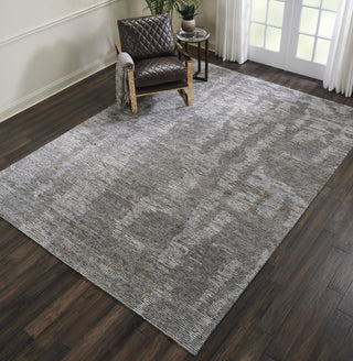 The Rug Corner Nourison Home Ellora ELL03 SLATE Area Rugs  