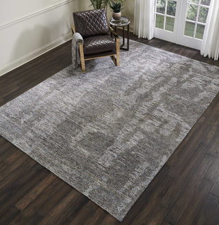 The Rug Corner Nourison Home Ellora ELL03 SLATE Area Rugs  