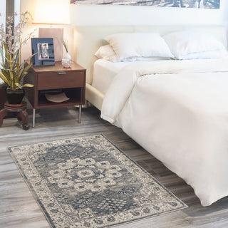 The Rug Corner Nourison Home Nourison Home - Quarry Green/Ivory Area Rug QUA07  