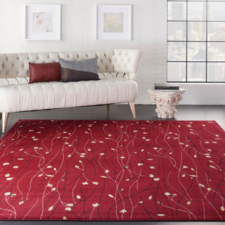 The Rug Corner Nourison Home Grafix GRF15 RED Area Rugs  