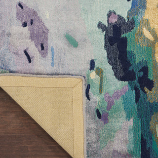 Nourison Home - Prismatic Silver/Blue Area Rug PRS09