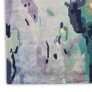 Nourison Home - Prismatic Silver/Blue Area Rug PRS09