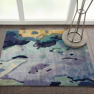 Nourison Home - Prismatic Silver/Blue Area Rug PRS09