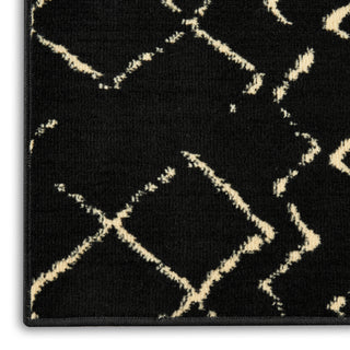 The Rug Corner Nourison Home Nourison Home - Grafix Black Area Rug GRF04  