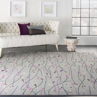 Nourison Home - Grafix Grey Area Rug GRF15