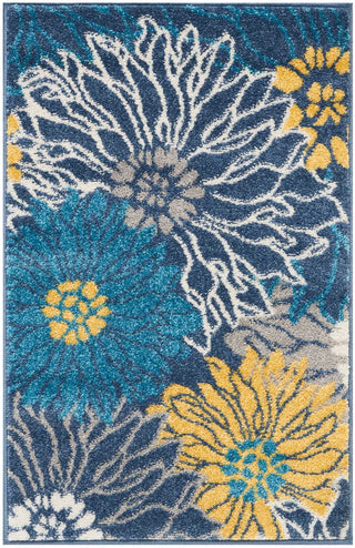 The Rug Corner Nourison Home Nourison Home - Passion Blue Area Rug PSN17  