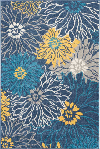 The Rug Corner Nourison Home Nourison Home - Passion Blue Area Rug PSN17  
